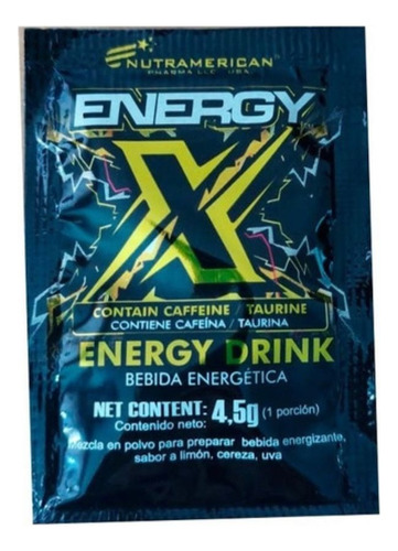 Energizante Energy X 30 Sobres - Ml - mL a $30000