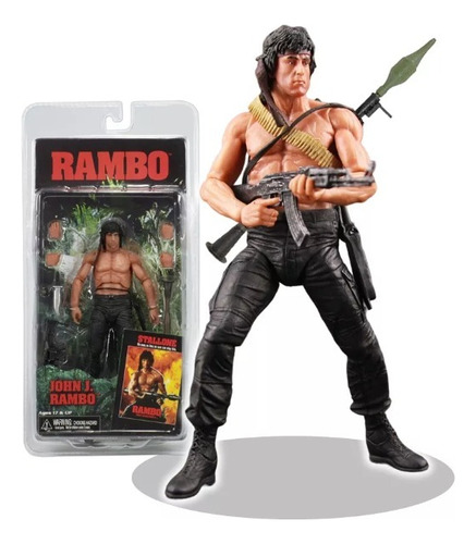 John J. Rambo - Action Figure  - First Blood Part 2 - neca