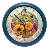 Reloj Con Ramo De Verano Wild Wings Rosemary Millette Con So