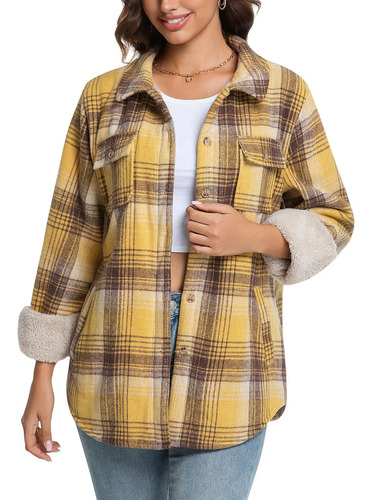 Blusa De Moda Para Mujer Casual Con Botones Y Bolsillo