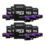 Kit 40 Tarjeta De Memoria 16gb Sd Adata Ausdh16guicl10-ra1