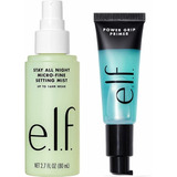 Elf Primer Y Fijador De Maquillaje Set Original 