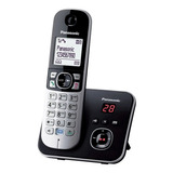 Telefono Inalambrico Panasonic Con Contestadora Kx-tg6821 Color Negro