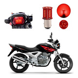 Lâmpada Led Freio 2 Polos 1157 Seq Strobo Moto Cbx250 2019