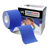 Cinta Kinesiologica Kinesio Tape 5metros X 5cm Azul Rey