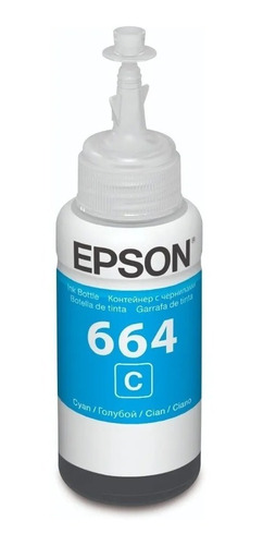 Tinta Epson 664 T664 L210 L220 L355 L365 L375 L395 X Unidad