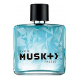 Perfume Musk+ Freeze Edt Avon 75ml