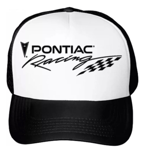 Gorra Personalizada Pontiac Racing Trucker De Malla