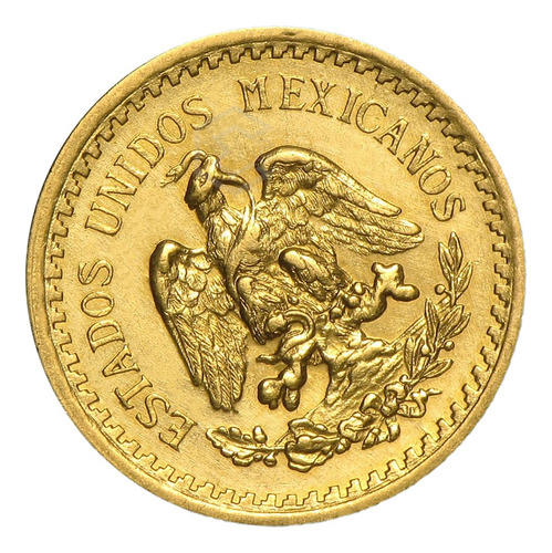 Moneda De Oro $2 Pesos Fam Centenario No Lingote Onza Gold