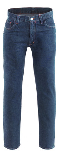 Pantalon Jean Far West Denim Azul Clasico Hombre 12 Oz 