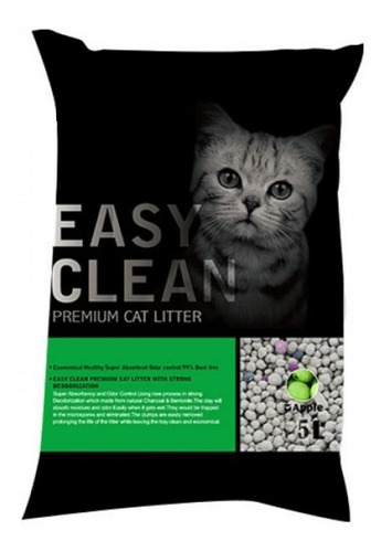 Arena Sanitaria Easy Clean Aglutinante Gatos 4kg. 