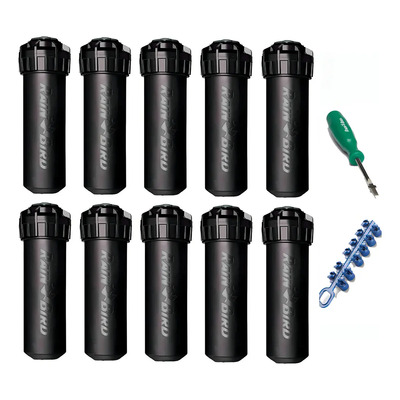 Aspersor Rotor 5004 Plus Rain Bird c\u002F Bocais - Kit 10 Unidades | Parcelamento sem juros