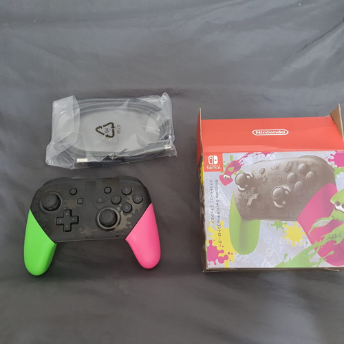 Controle Splatoon 2 Pro Controller Original Nintendo Switch