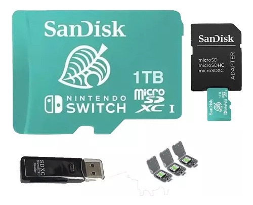 A Memoria Micro Sd De 1 Tb Para Nintendo Switch 4k Fg1