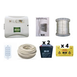 Kit Cerco Eléctrico Profesional Doble Bateria Seg Advance