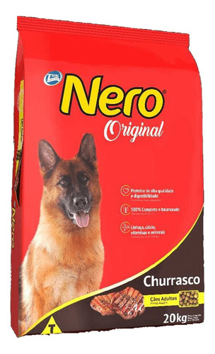 Ração Total Nero Churrasco Para Cães Adultos - 15 Kg