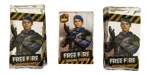 Cartas Free Fire Mazo De Cartas Serie 1 + 40 Sobres Original