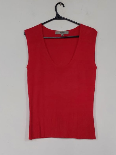 Remera Tejida Ayres Roja , Elegante. Talle S