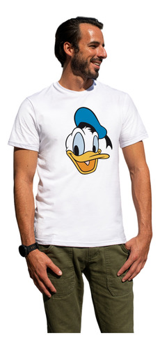 Playera Cuello Redondo  Pato Donald Disney