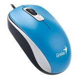 Mouse Genius  Dx-110 Usb Azul Marino En Caja Original