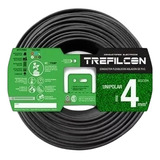 Cable Unipolar 4mm Trefilcon Negro Rollo X 50mts