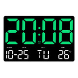 Reloj De Mesa Digital Reloj De Pared Con Pantalla Led Para