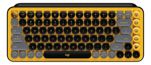 Teclado Logitech Pop Keys Inalámbrico Blast Ingles