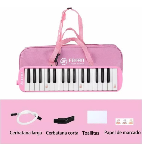 Estojo Rígido Melodion Vitale School Melodica 32 Teclas .