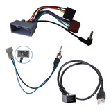 Chicote De Som + Usb + Fm Honda City Fit 09 A 14 P/ Pioneer