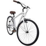 Bicicleta Confort Sienna 7 Velocidades Rin 27.5 Huffy 26760 Color Gris