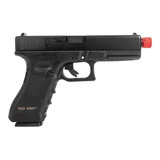 Pistola De Airsoft Gás Gbb Glock Vg V17 Full Metal Blowback