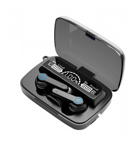 Auriculares M18 Bluetooth 5.1 Audífonos Power Bank Linterna