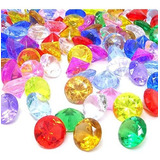 Honbay 100pcs 20mm Acrilico Imitacion Diamante Cristal Gemas