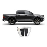 Aplique Cromado Paralama Hilux 2020 2021