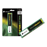 2 Memória Ram Corsair Value Select 4 Gb Ddr3 1600 Mhz Usadas