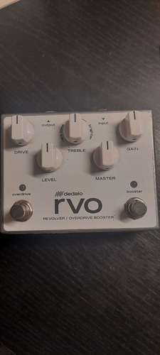 Dedalo Fx Rvo3 Overdrive+booster Voodoo Revolver Analogico