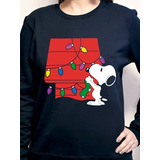 Buzo Navideños De Snoopy Saco De Navidad
