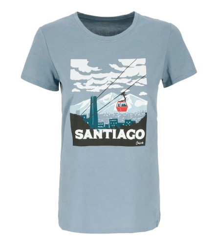 Polera Manga Corta Santiago Women Doite 