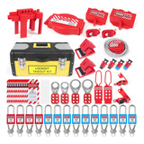 Bulangdi Kit De Etiquetado De Bloqueo Electrico: Lazo De Nai