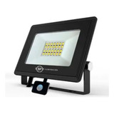 Proyector Led  20w 6500k Luz Fria Con Sensor Byp