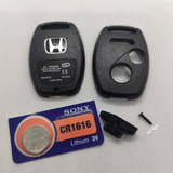 Carcasa Honda Llave Control Crv Pilot City 3b + Pila Sony