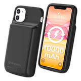 Funda Cargador Con Bateria Para iPhone 11 (normal) 10000mah 