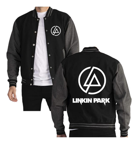 Beisbolera Chaqueta  Linkin Park Banda De Rock 