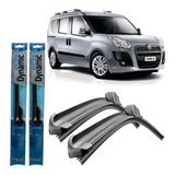 Juego Kit Escobillas Fiat Doblo 2012 2013 2014 2015 2016