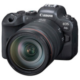 Câmera Canon Eos R6 4k60 20mp Com 24-105mm F/4l