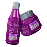 Kit Matizador Shampoo + Máscara Platinum Blond Forever Liss