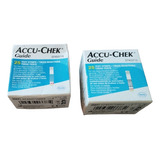 2 Cajas De Tiras Reactivas Accu-chek Guide 25 Unidades C/u