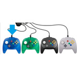 Controle Marca Next-a Compatível Nintendo 64 Azul C107at