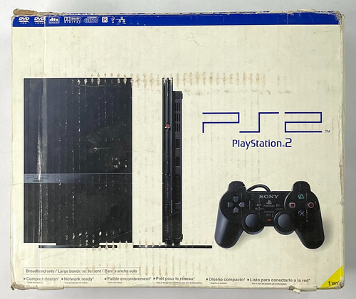 Consola Sony Playstation 2 (ps2) Modelo Scph-90010 Rtrmx