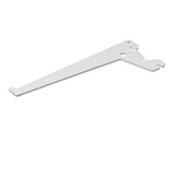 Suporte Para Trilho Prateleira Fico 30cm 10 Pçs Branco